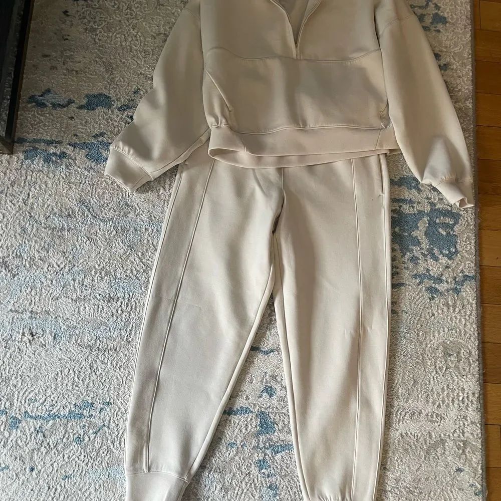 Cream Women's Tracksuit Set, new